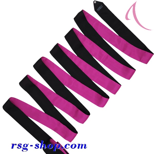 Doppeltes Trainingsband Pastorelli 6m col. Magenta-Black Art. 06002